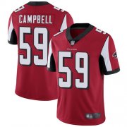 Wholesale Cheap Nike Falcons #59 De'Vondre Campbell Red Team Color Men's Stitched NFL Vapor Untouchable Limited Jersey