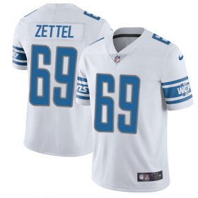 Wholesale Cheap Nike Lions #69 Anthony Zettel White Youth Stitched NFL Vapor Untouchable Limited Jersey