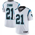 Wholesale Cheap Nike Panthers #21 Jeremy Chinn White Youth Stitched NFL Vapor Untouchable Limited Jersey