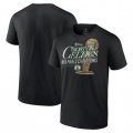 Wholesale Cheap Men's Boston Celtics Black 2024 Finals Champions Fast Break Finish Trophy T-Shirt