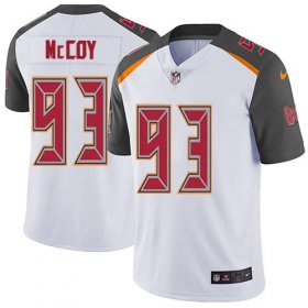 Wholesale Cheap Nike Buccaneers #93 Gerald McCoy White Men\'s Stitched NFL Vapor Untouchable Limited Jersey