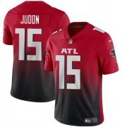 Cheap Men's Atlanta Falcons #15 Matthew Judon Red Black Vapor Untouchable Limited Football Stitched Jersey