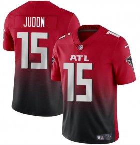 Cheap Men\'s Atlanta Falcons #15 Matthew Judon Red Black Vapor Untouchable Limited Football Stitched Jersey