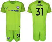 Wholesale Cheap Chelsea #31 Green Green Goalkeeper Soccer Club Jersey