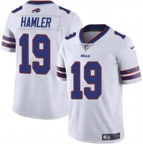 Cheap Men\'s Buffalo Bills #19 KJ Hamler White 2024 Vapor Untouchable Limited Stitched Football Jersey