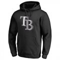 Wholesale Cheap Tampa Bay Rays Platinum Collection Pullover Hoodie Black