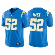 Wholesale Cheap Men's Los Angeles Chargers #52 Khalil Mack Blue Vapor Untouchable Limited Stitched Jersey