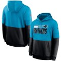 Wholesale Cheap Carolina Panthers Nike Sideline Impact Lockup Performance Pullover Hoodie Blue Black