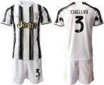 Wholesale Cheap Men 2020-2021 club Juventus home 3 white black Soccer Jerseys