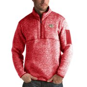 Wholesale Cheap Nashville Predators Antigua Fortune Quarter-Zip Pullover Jacket Red