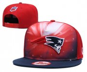 Wholesale Cheap Patriots Team Logo Black Red Galaxy Adjustable Hat GS