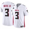 Cheap Men's Atlanta Falcons #3 Jessie Bates III White 2024 F.U.S.E With 3-Star C Patch Vapor Untouchable Limited Stitched Football Jersey