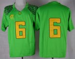 Wholesale Cheap Oregon Ducks #6 Charles Nelson 2013 Light Green Limited Jersey