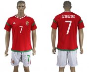 Wholesale Cheap Hungary #7 Dzsudzsak Home Soccer Country Jersey