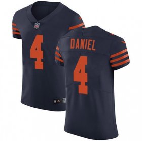 Wholesale Cheap Nike Bears #4 Chase Daniel Navy Blue Alternate Men\'s Stitched NFL Vapor Untouchable Elite Jersey