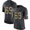 Wholesale Cheap Nike Packers #69 David Bakhtiari Black Men's Stitched NFL Limited 2016 Salute To Service Jersey