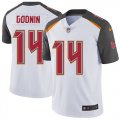 Wholesale Cheap Nike Buccaneers #14 Chris Godwin White Men's Stitched NFL Vapor Untouchable Limited Jersey