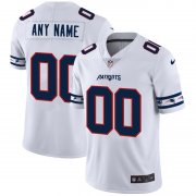 Wholesale Cheap New England Patriots Custom Nike White Team Logo Vapor Limited NFL Jersey