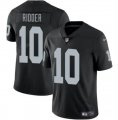 Cheap Men's Las Vegas Raiders #10 Desmond Ridder Black 2024 Vapor Stitched Football Jersey