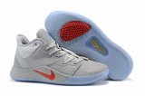 Wholesale Cheap Nike PG 3 White Gray