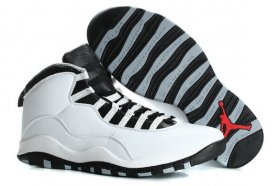 Wholesale Cheap Air Jordan 10 Retro Size 15 16 White/black-gray