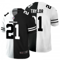 Cheap Washington Redskins #21 Sean Taylor Men's Black V White Peace Split Nike Vapor Untouchable Limited NFL Jersey