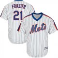 Wholesale Cheap Mets #21 Todd Frazier White(Blue Strip) Alternate Cool Base Stitched Youth MLB Jersey