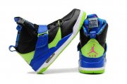 Wholesale Cheap Air Jordan 4.5 Retro Womens Girls Shoes black/blue-green