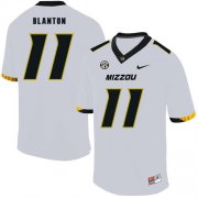 Wholesale Cheap Missouri Tigers 11 Kendall Blanton White Nike College Football Jersey