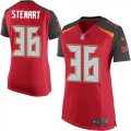 Wholesale Cheap Nike Buccaneers #36 M.J. Stewart Red Team Color Women's Stitched NFL New Elite Jersey