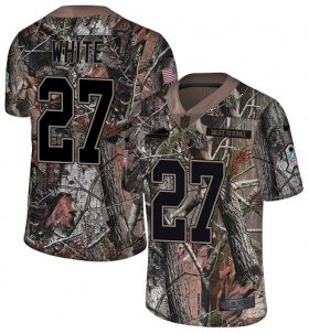 Wholesale Cheap Nike Bills #27 Tre\'Davious White Camo Men\'s Stitched NFL Limited Rush Realtree Jersey