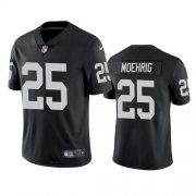 Wholesale Cheap Men's Las Vegas Raiders #25 Trevon Moehrig Black Vapor Limited Nike Jersey