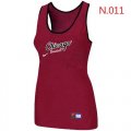 Wholesale Cheap Women's Nike Chicago White Sox Tri-Blend Racerback Stretch Tank Top Red