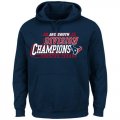 Wholesale Cheap Men's Houston Texans Majestic Navy 2015 AFC South Division Champions Pullover Hoodie