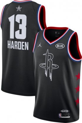 Wholesale Cheap Jordan Men\'s 2019 NBA All-Star Game #13 James Harden Black Dri-FIT Swingman Jersey