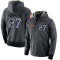 Wholesale Cheap NFL Men's Nike Jacksonville Jaguars #27 Leonard Fournette Stitched Black Anthracite Salute to Service Player Performance Hoodie