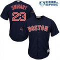 Wholesale Cheap Red Sox #23 Blake Swihart Navy Blue Cool Base 2018 World Series Champions Stitched Youth MLB Jersey