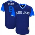 Wholesale Cheap Blue Jays #8 Kendrys Morales Navy 