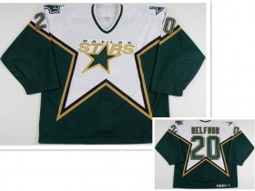 Wholesale Cheap Men\'s Dallas Stars #20 Eddy Balfour CCM Throwback Home NHL Jersey