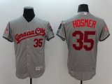 Wholesale Cheap Men Kansas City Royals 35 Hosmer Grey Elite 2022 MLB Jersey