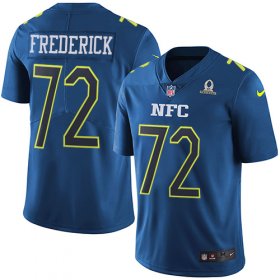 Wholesale Cheap Nike Cowboys #72 Travis Frederick Navy Youth Stitched NFL Limited NFC 2017 Pro Bowl Jersey