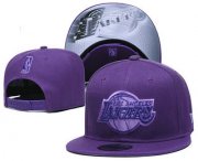 Wholesale Cheap Los Angeles Lakers Snapback Ajustable Cap Hat YD 9