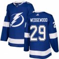 Cheap Adidas Lightning #29 Scott Wedgewood Blue Home Authentic Youth Stitched NHL Jersey