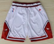 Wholesale Cheap Chicago Bulls White Short