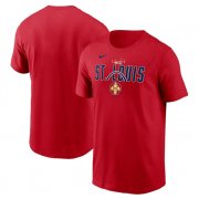 Cheap Men's St. Louis Cardinals Red 2024 City Connect Graphic T-Shirt