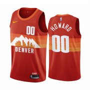 Wholesale Cheap Nike Nuggets #00 Markus Howard Red NBA Swingman 2020-21 City Edition Jersey