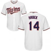 Wholesale Cheap Twins #14 Kent Hrbek White Cool Base Stitched Youth MLB Jersey