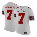 Wholesale Cheap Ohio State Buckeyes 7 Dwayne Haskins White With Diamond Logo College Football Jersey