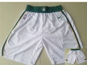 Wholesale Cheap Men's Boston Celtics White Nike NBA Shorts