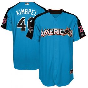 Wholesale Cheap Red Sox #46 Craig Kimbrel Blue 2017 All-Star American League Stitched Youth MLB Jersey